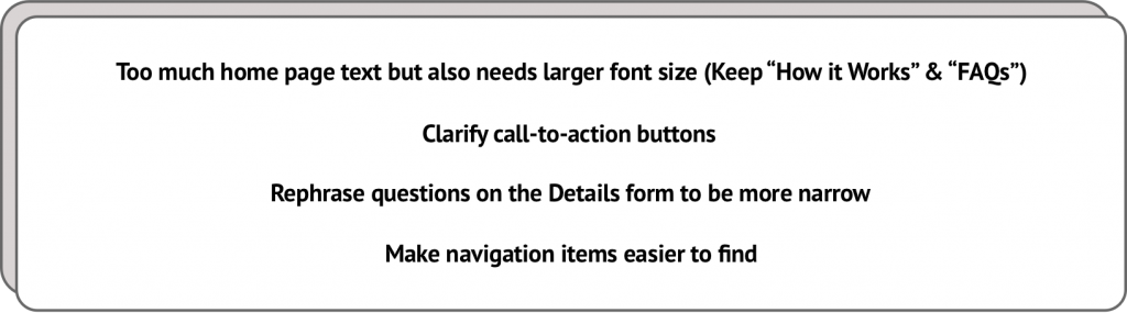 Summary of Prototyping Insights